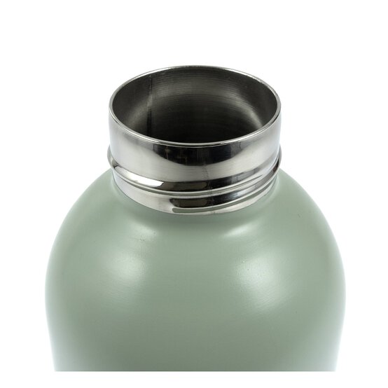 Khaki Matt Metal Water Bottle  image number 3