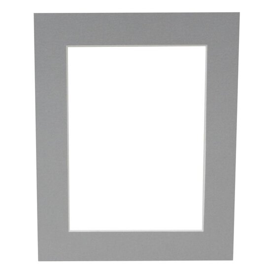 Dawn Grey Single Aperture Mount 10 x 8 Inches image number 1