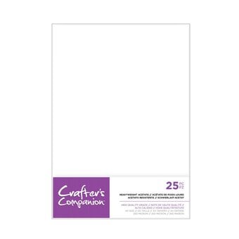 Crafter&rsquo;s Companion Heavyweight Acetate A5 25 Pack