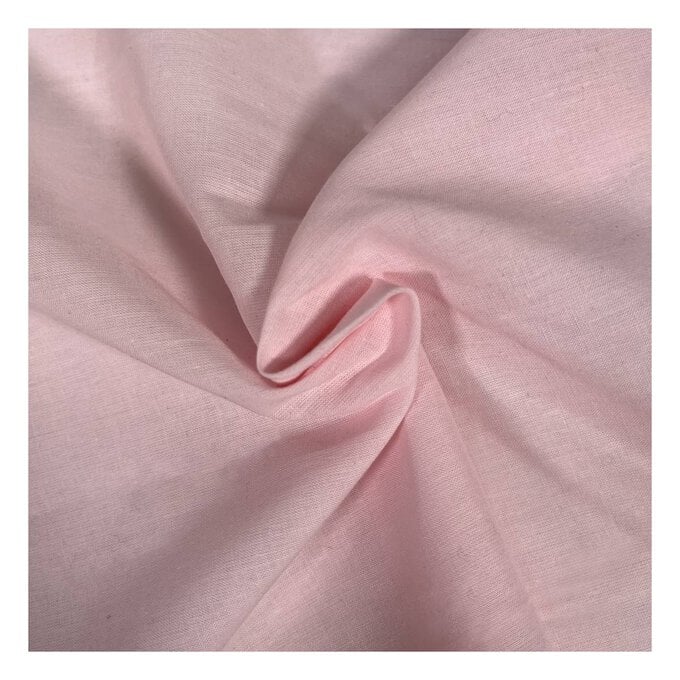 Pale Pink Lawn Cotton Fabric by the Metre image number 1