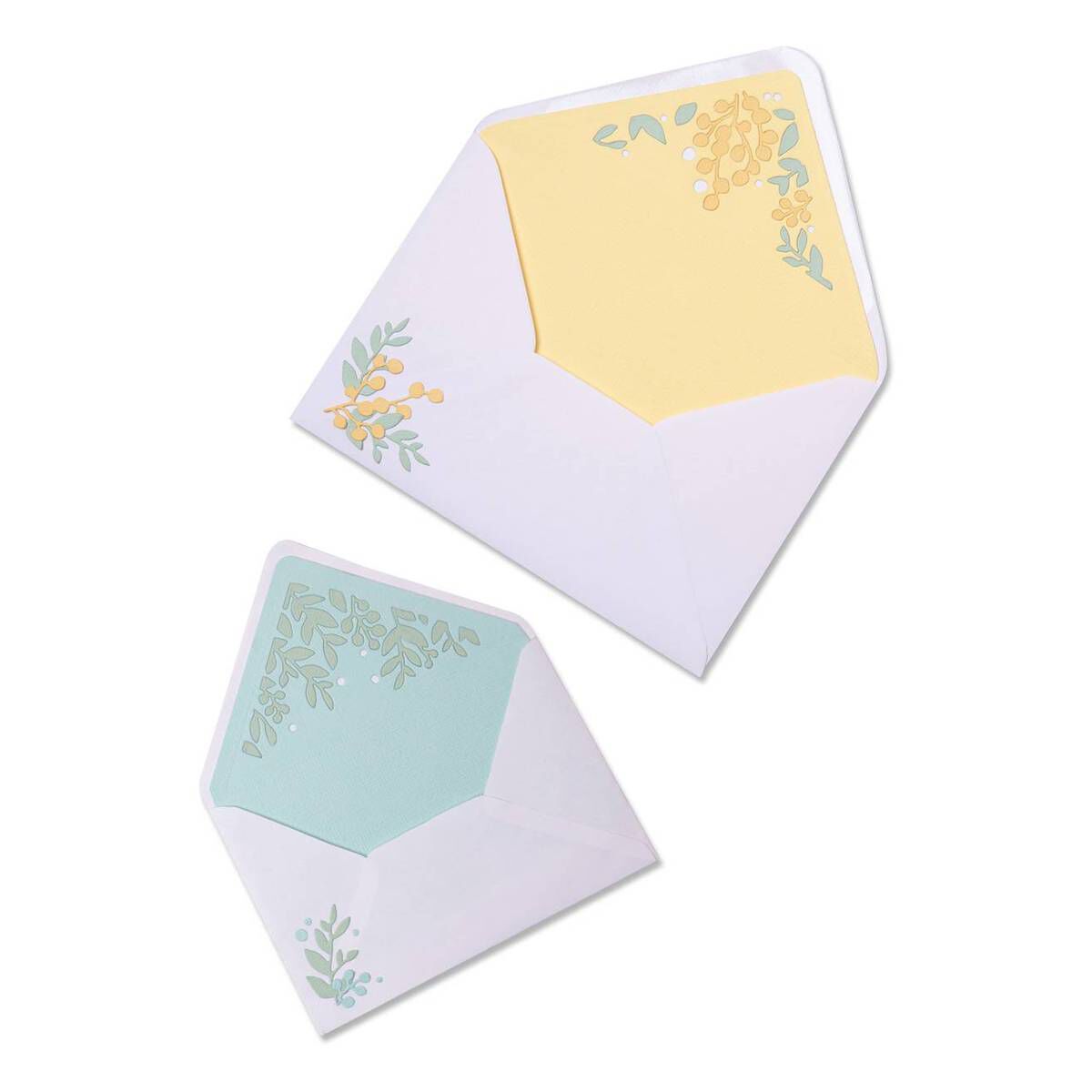 Sizzix Thinlits Foliage Envelope Liner Dies 7 Pieces Hobbycraft