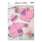 James C Brett Baby Marble DK Cardigan and Hat Pattern JB009 image number 1