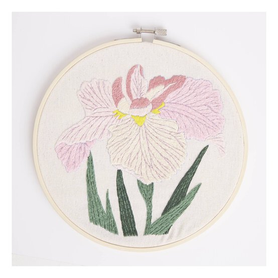 RHS Japanese Iris Embroidery Kit 8 Inches image number 3