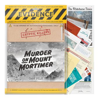 Cryptic Killers: Murder on Mount Mortimer 