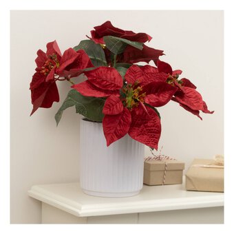 Red Poinsettia Plant 32cm 