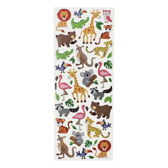 Animal Foil Stickers | Hobbycraft