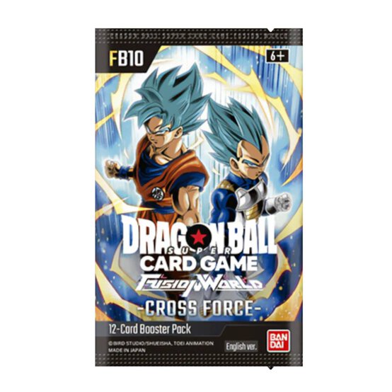 Dragon Ball Super CG Fusion World Cross Force Booster Pack (FB10) image number 1
