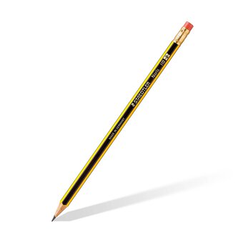 Staedtler Noris HB Pencils with Eraser Tip 10 Pack