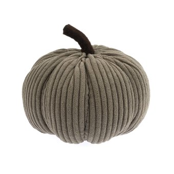 Grey Cord Pumpkin 12cm 