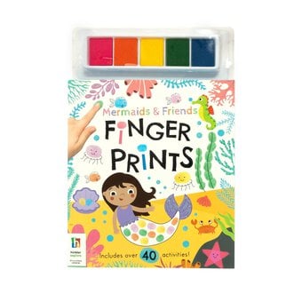 Mermaids and Friends Finger Print Art Activity Book