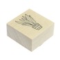 Snake Plant Wooden Stamp 3.8cm x 3.8cm image number 2
