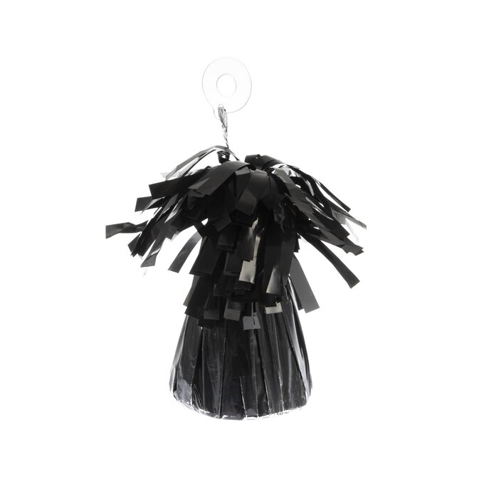 Black Foil Balloon Weight 170g image number 1