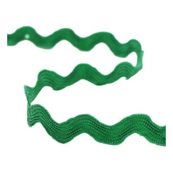 Emerald Ric Rac Ribbon 6mm x 4m