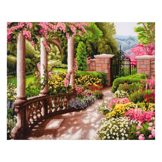 Trimits Extra Large Peace Garden Counted Cross Stitch Kit image number 2