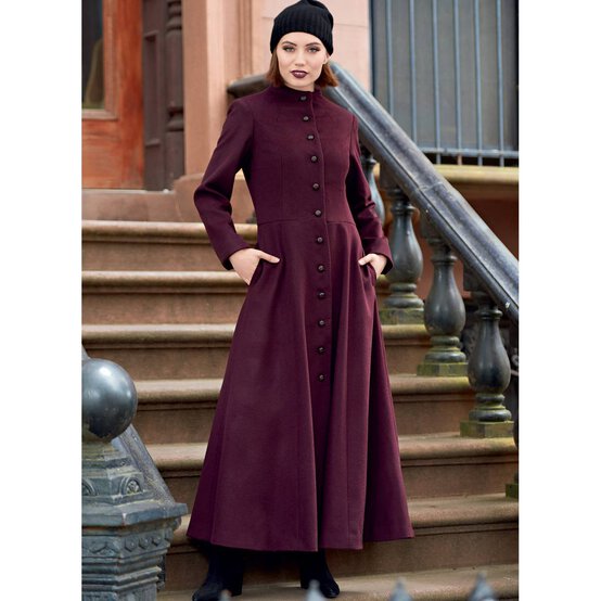 McCall&rsquo;s Astoria Coats Sewing Pattern M8156 (6-14) image number 5
