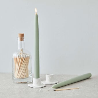 How to Make an Air Dry Clay Candle Holder