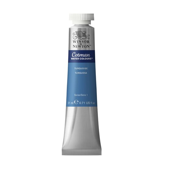 Winsor And Newton Cotman Watercolours 21 ml 654 Turquoise image number 1