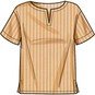 Simplicity Tops in Two Lengths Sewing Pattern S9274 (6-14) image number 5