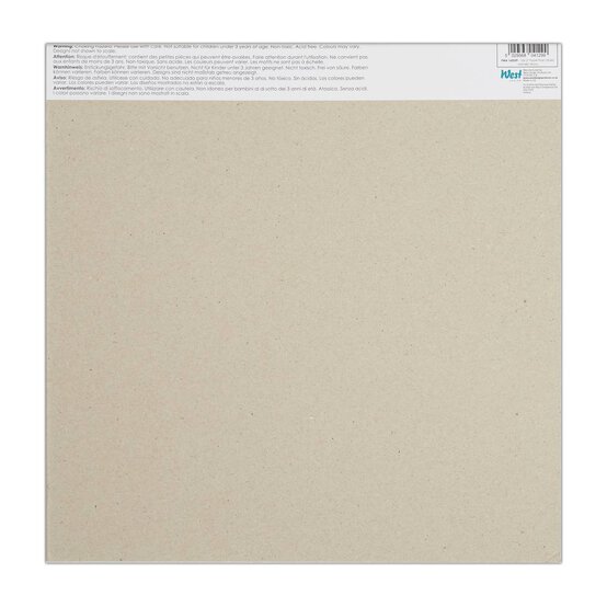 Papermania Metallic Mono Paper Pad 12 x 12 Inches 18 Sheets image number 3