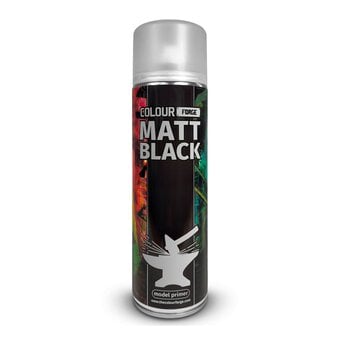 Colour Forge Matt Black Spray Primer 500ml