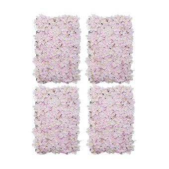 Pink Flower Wall 4 Pack Bundle