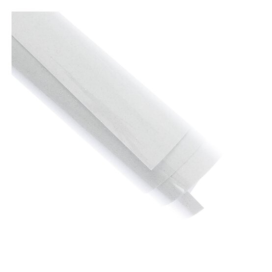 Siser White Glitter Heat Transfer Vinyl 30cm x 50cm image number 3
