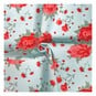 Vintage Blue Floral Cotton Fabric by the Metre image number 1