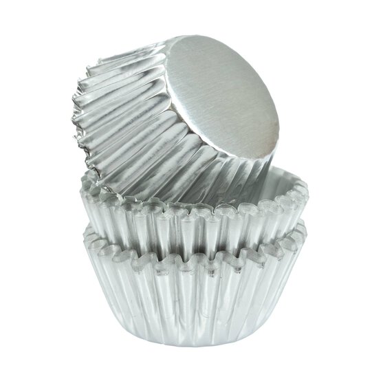 Whisk Gold and Silver Mini Cupcake Cases 100 Pack image number 2