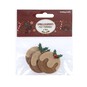 Christmas Pudding Felt Toppers 4 Pack image number 4