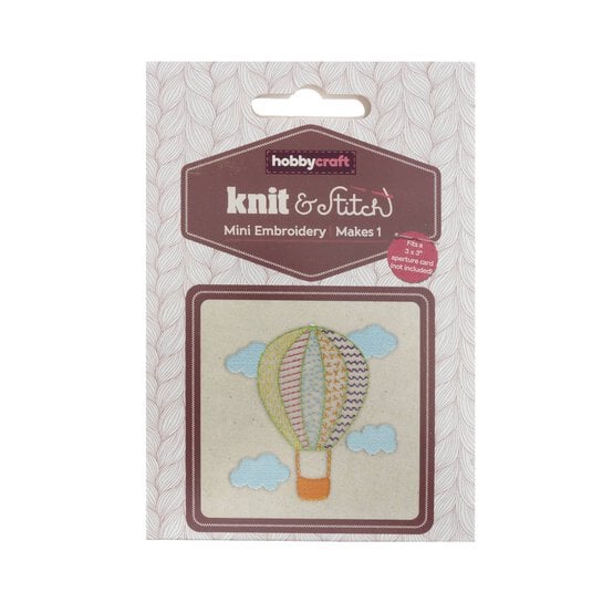 Mini Hot Air Balloon Cake Embroidery Kit image number 4