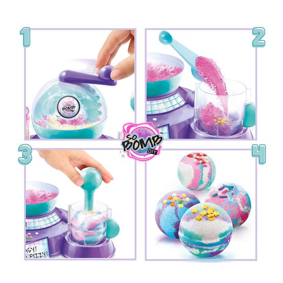 So Bomb DIY Marble Bath Bomb Factory image number 3