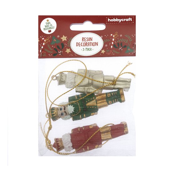 Nutcracker Decorations 3 Pack image number 3