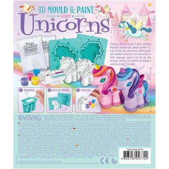 3D Unicorns Mould and Paint Kit image number 4