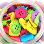 Hobbycraft Button Jar Bright Shapes Assorted image number 8