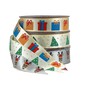 Christmas Present Printed Ribbon 15mm x 3m image number 4