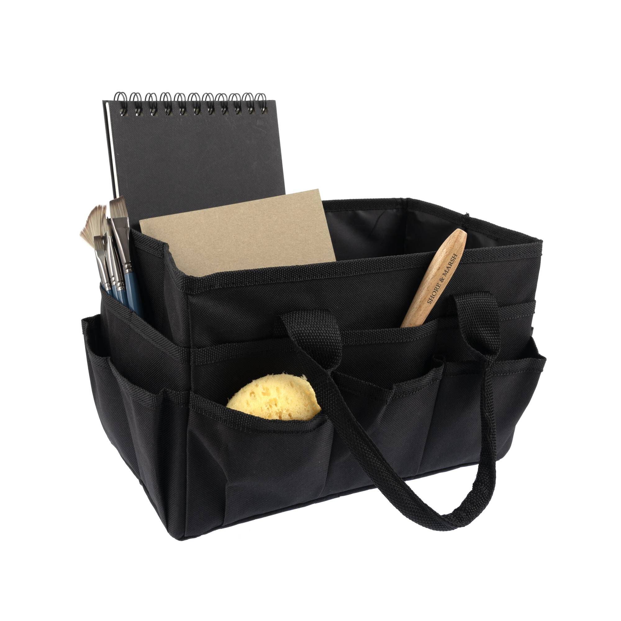 Shore & Marsh Black Tote Bag Hobbycraft