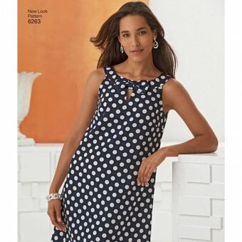New Look Women's Dress Sewing Pattern 6263 image number 5