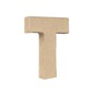 Mini Mache Letter T 10cm image number 1