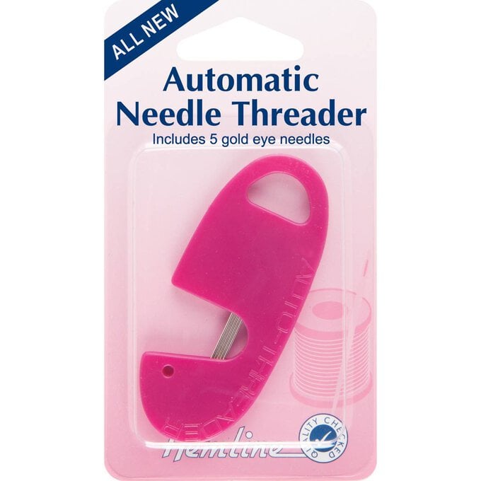 Hemline Automatic Hand Sewing Needle Threader image number 1