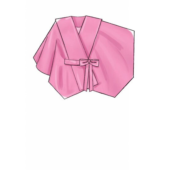 McCall&rsquo;s Women&rsquo;s Capes and Belt Sewing Pattern M8029 (XS-M) image number 4