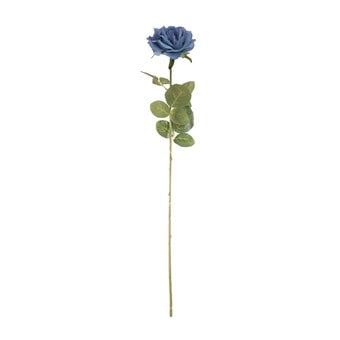 Blue Arundel Open Rose 76cm x 12cm
