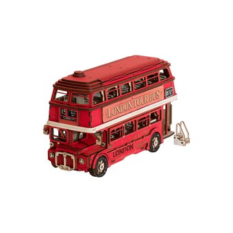 Rolife London Tour Bus 3D Wooden Puzzle Kit
