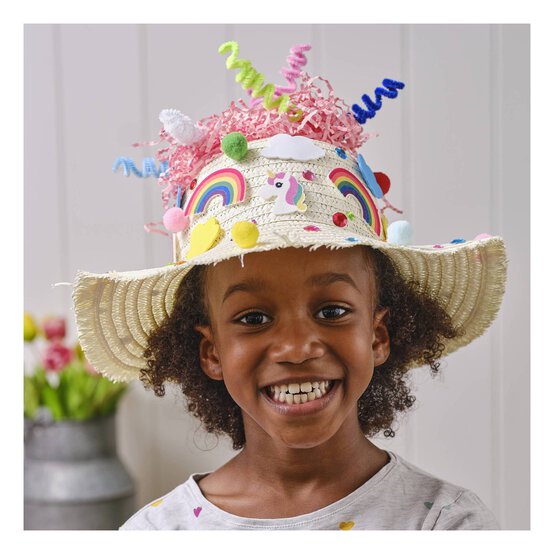 Unicorn and Rainbow Bonnet Making Bundle image number 2