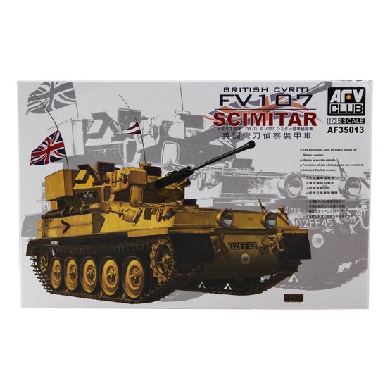 AFV Club British FV107 Scimitar Model Kit 1:35 image number 2