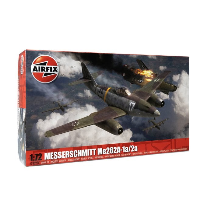 Airfix Messerschmitt Me262A 1a/2a Model Kit 1:72 image number 1
