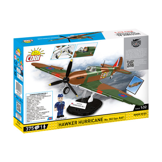 COBI Hawker Hurricane No.302 Set 1:32 image number 4