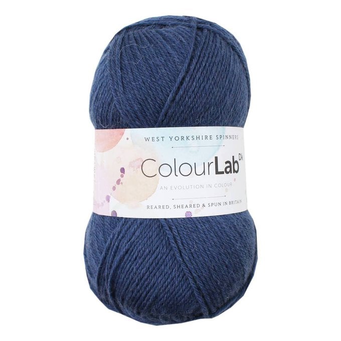 West Yorkshire Spinners True Blue ColourLab DK Yarn 100g image number 1