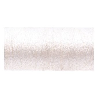 Gutermann White Sulky Rayon 40 Weight Thread 200m (1001) image number 2