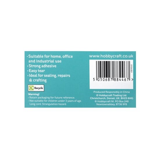 Gold and  White Star Duct Tape 48mm x 10m image number 6