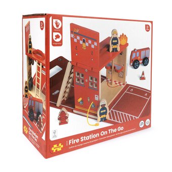 Bigjigs Fire Station Play Set